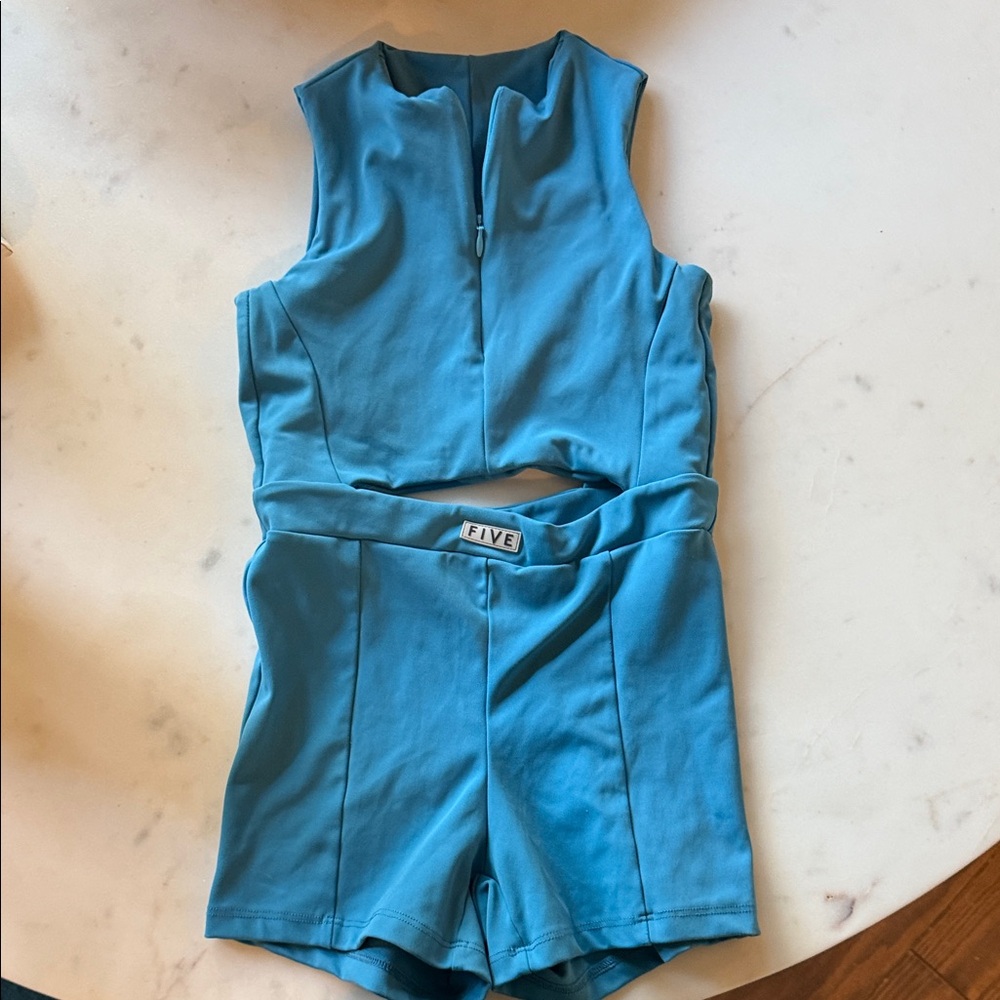 FIVE Dance Blue Romper
